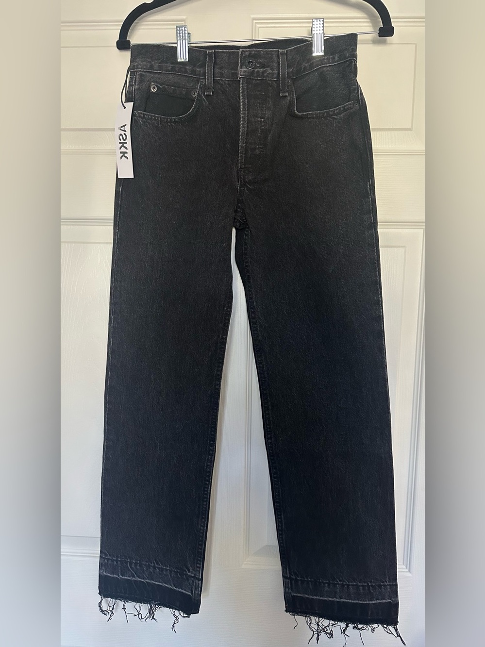 ASKK NY Low Rise Straight Leg Jeans